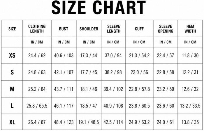 Size Guide