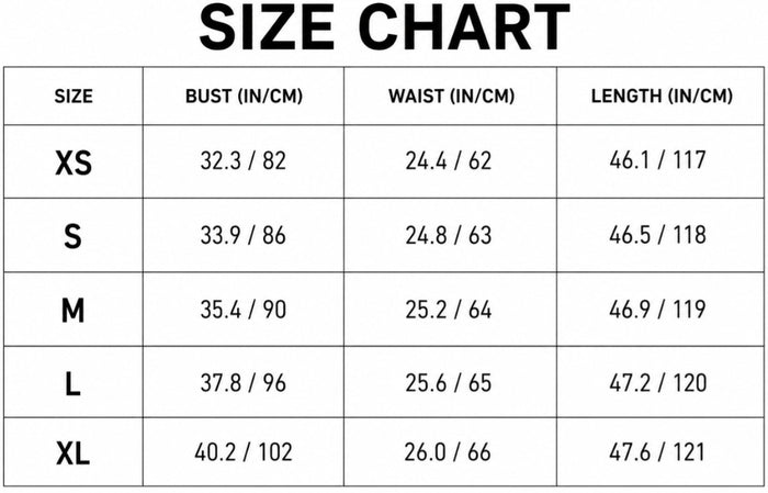 Size Guide