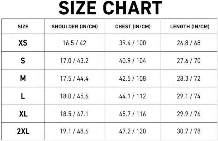 Size Guide