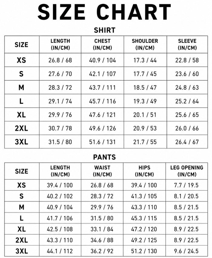 Size Guide