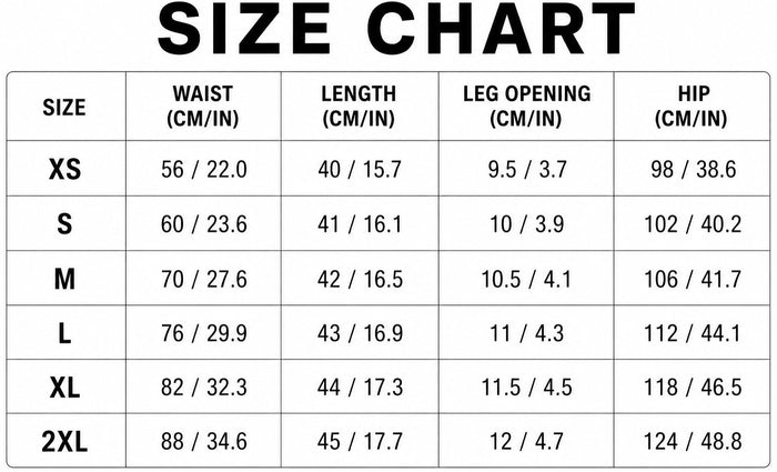 Size Guide