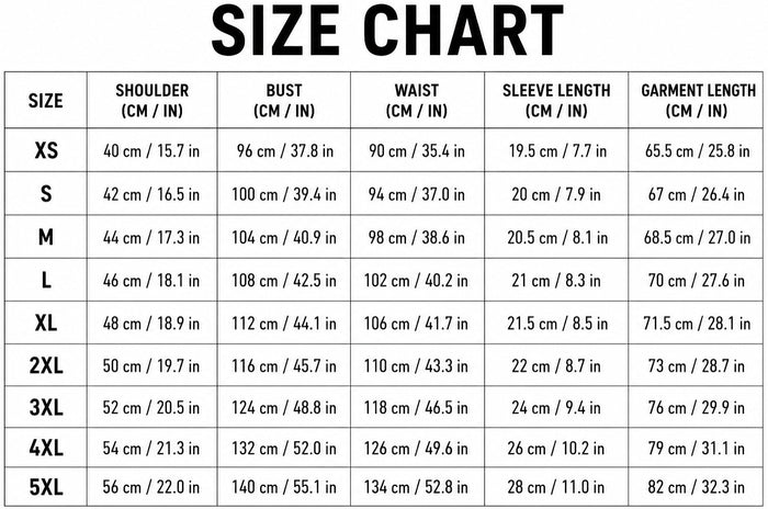 Size Guide