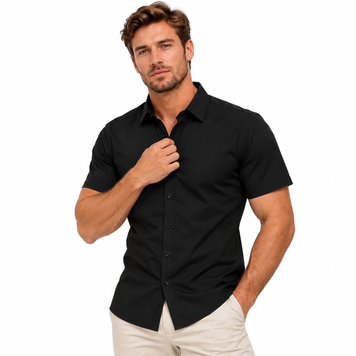 Marco™ Shirt with Smart Stretch and a Slim Fit That Enhances Your Build