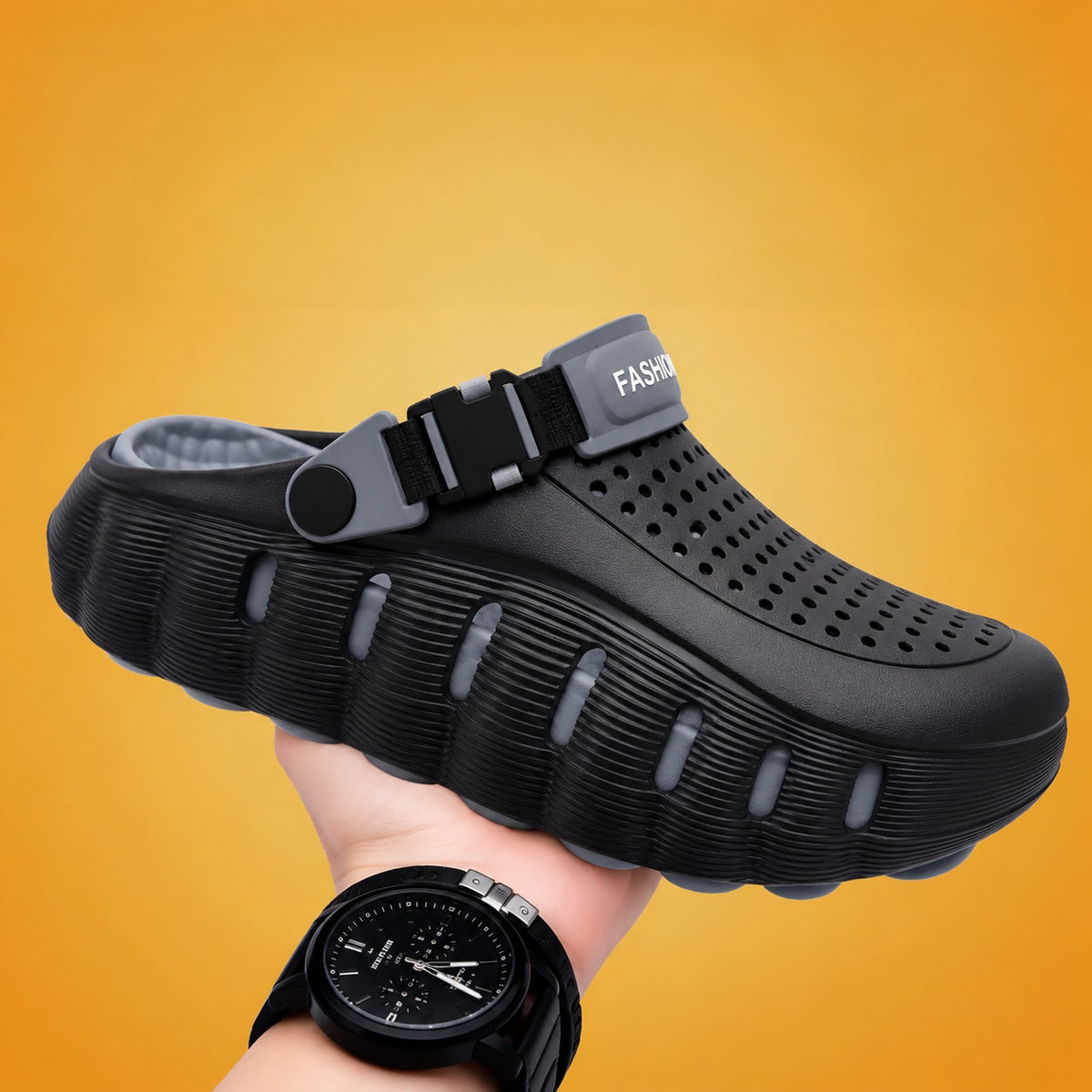 Orven™ Clog With a Massaging Sole and 2-Inch Impact-Responsive Platform