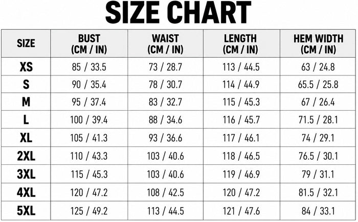 Size Guide