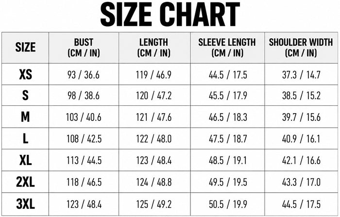 Size Guide