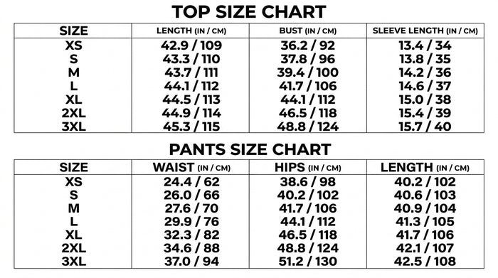 Size Guide