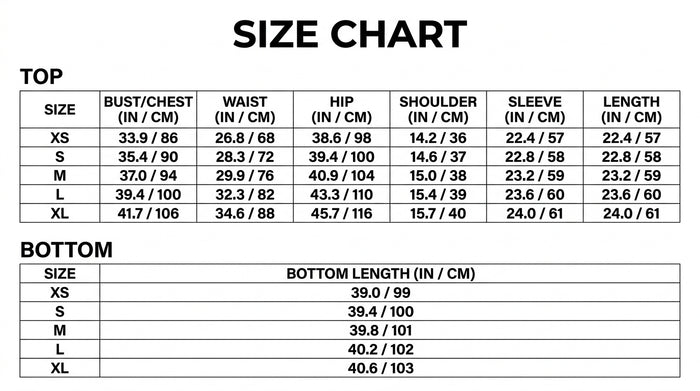 Size Guide