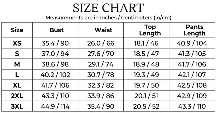 Size Guide