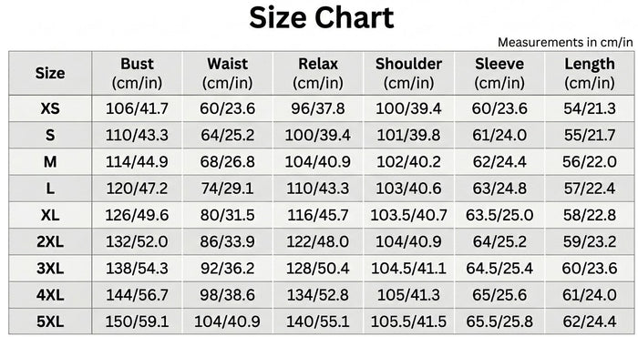 Size Guide