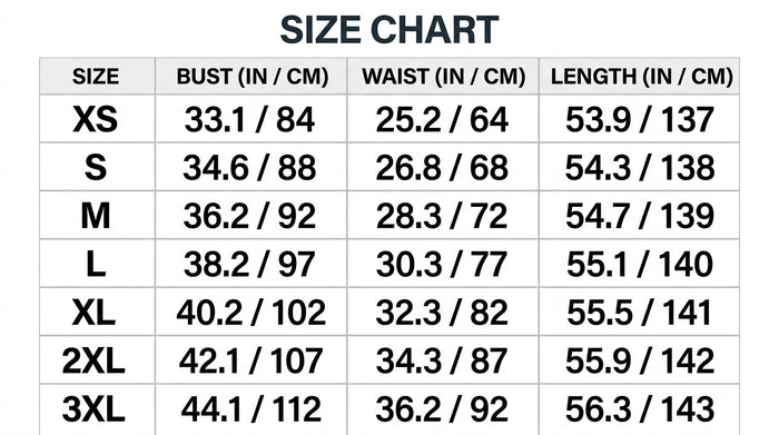 Size Guide