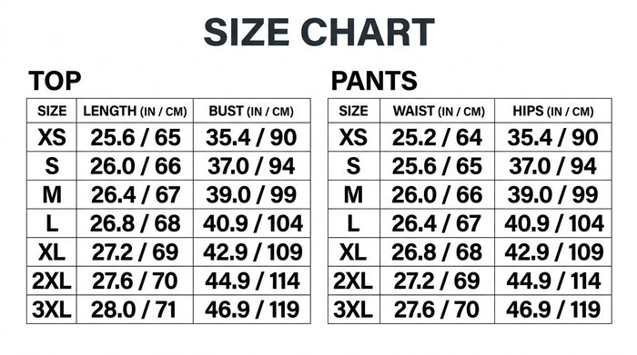 Size Guide