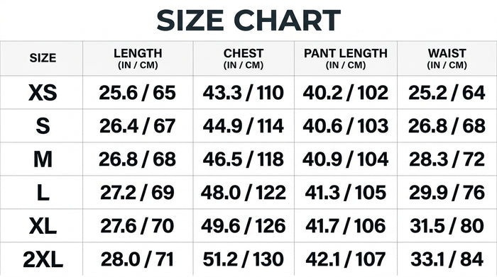 Size Guide