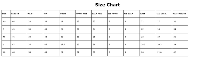 Size Guide