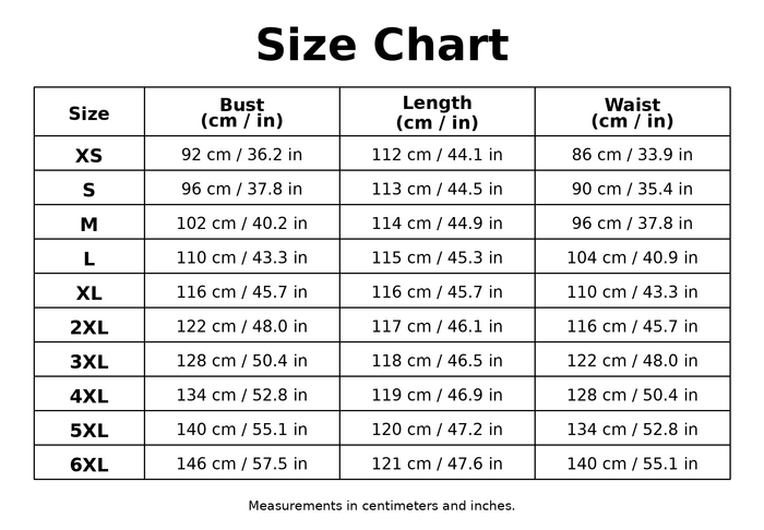 Size Guide
