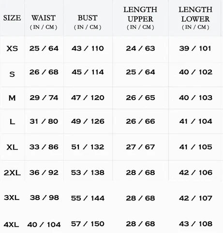 Size Guide