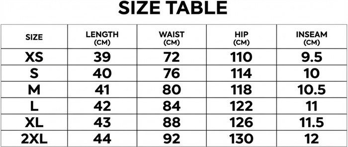 Size Guide