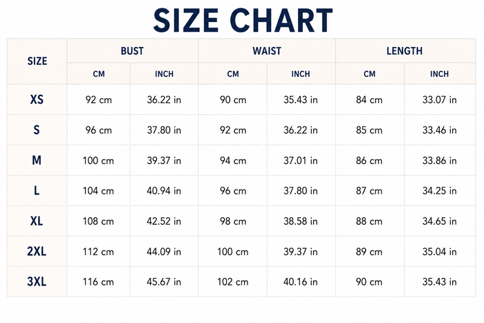 Size Guide