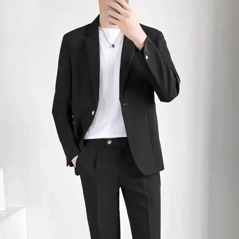 Men’s Modern Business Casual Suit – Sleek Design with Comfort for Everyday Elegance