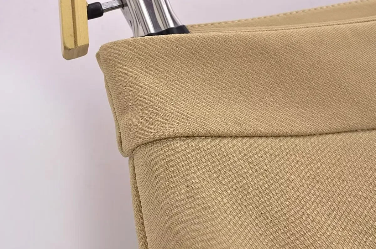 Women’s Wide-Leg Khaki Pants – Elegant High-Waist Trousers with a Modern Overlap Design