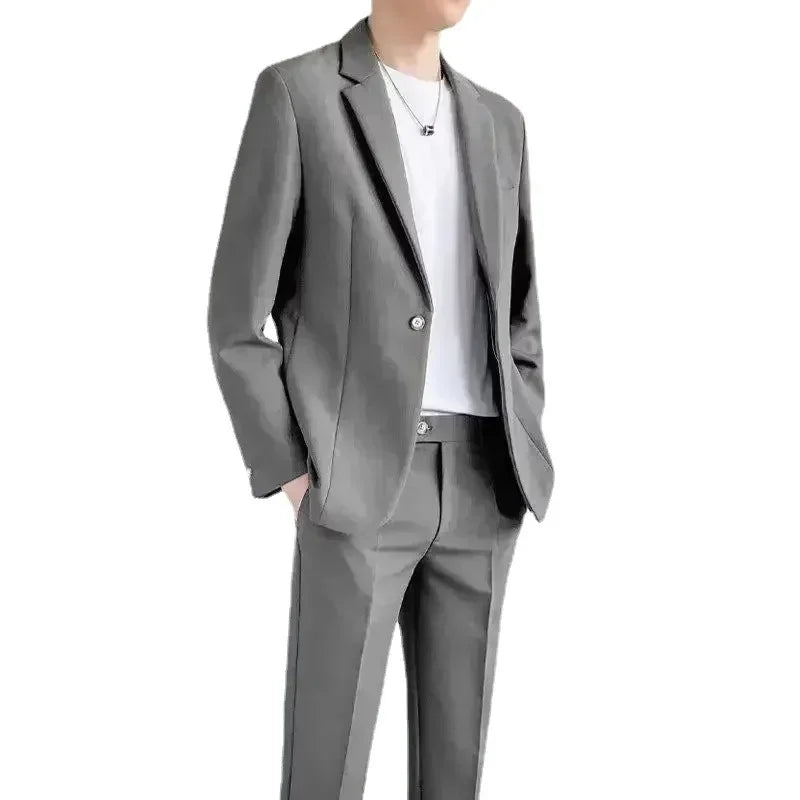 Men’s Modern Business Casual Suit – Sleek Design with Comfort for Everyday Elegance